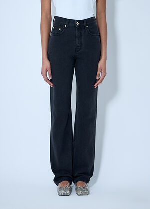 Jacquemus Le De Nîmes Droit ジーンズ  ブラック jac0260008