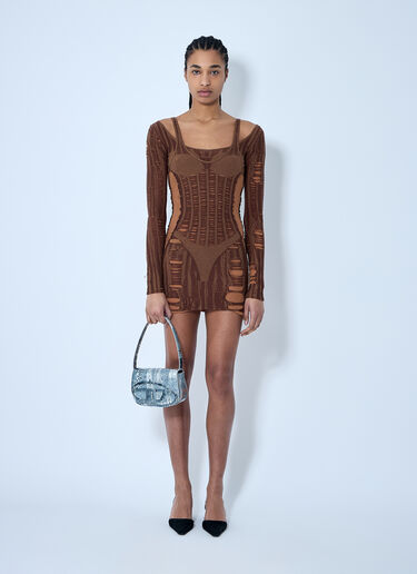 Diesel M-Calimera Mini Dress Brown dsl0260007