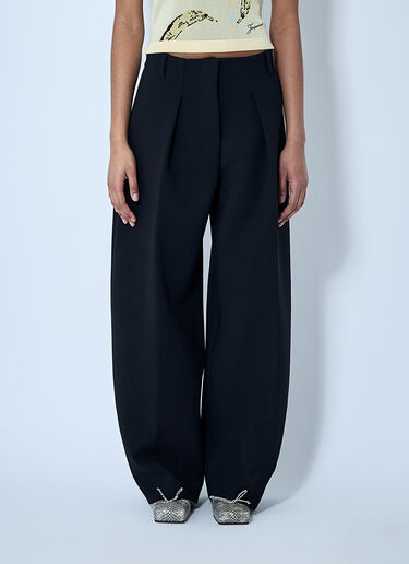 Jacquemus Le Ovalo Pants Black jac0260002