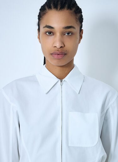 Jacquemus Le Chemise Mirada shirt White jac0260003