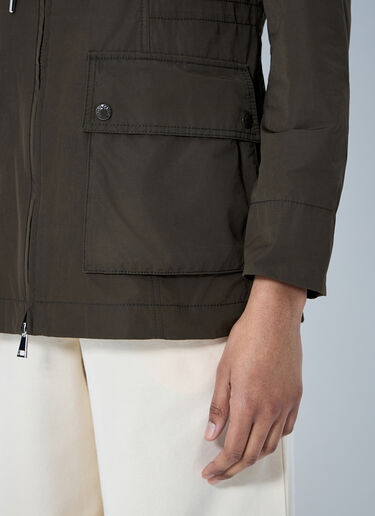 Moncler Leandro Short Parka Jacket Beige mon0260009