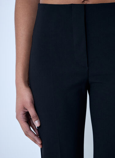 Sportmax Stretch Finish Pants Black spx0260007