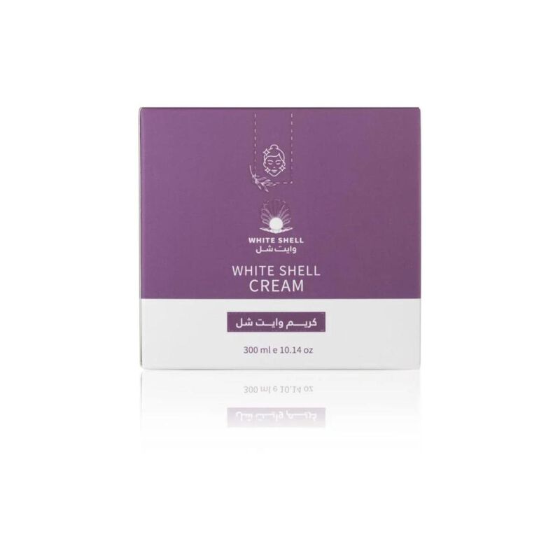 white shell body whitening cream