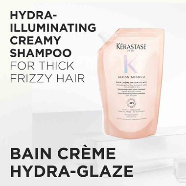 faces gloss absolu bain cr me hydra glaze refill pouch