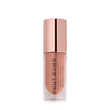 Beauty London Pout Bomb Plumping Gloss Kiss Nude faces beauty london pout bomb plumping gloss kiss nude