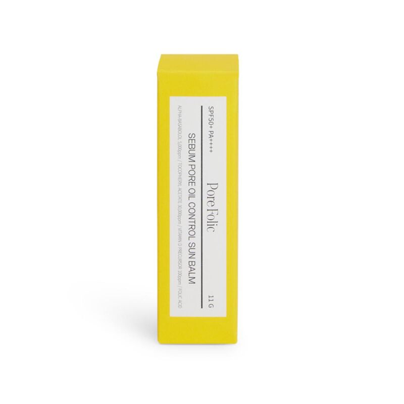 porefolic sebum pore oil control sun balm spf 50+ pa++++