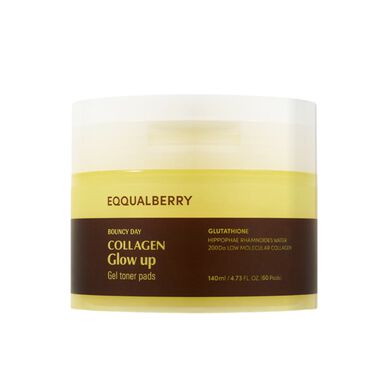 Collagen Glow Up Gel Toner Pads faces collagen glow up gel toner pads