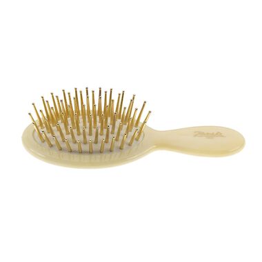 Air Cushioned Brush - Beige, Small Horn Imitation With Gold Pins faces air cushioned brush beige small horn imitation with gold pins