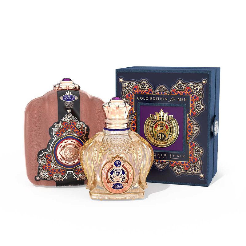 designer shaik opulent gold for men eau de parfum 100ml