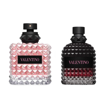 faces donna born in roma edp 100 ml x born in roma uomo intense 50ml