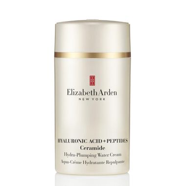 Hyaluronic Acid + Peptides Ceramide Hydra-Plumping Water faces hyaluronic acid peptides ceramide hydra plumping water