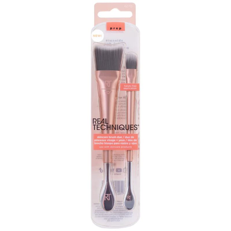 real techniques skincare brush duo