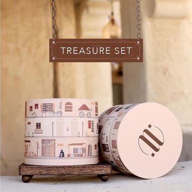 faces treasure set