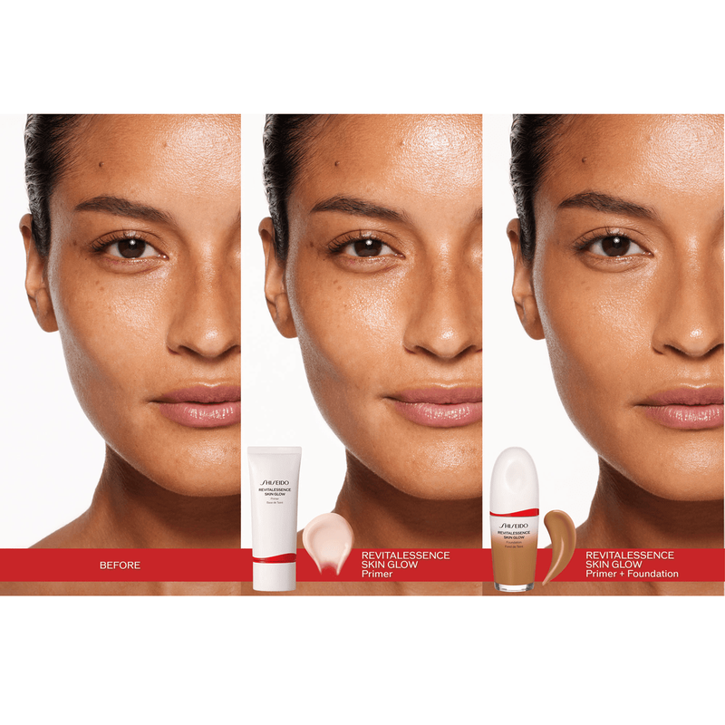 shiseido ريفايتاليسنس سكين جلو