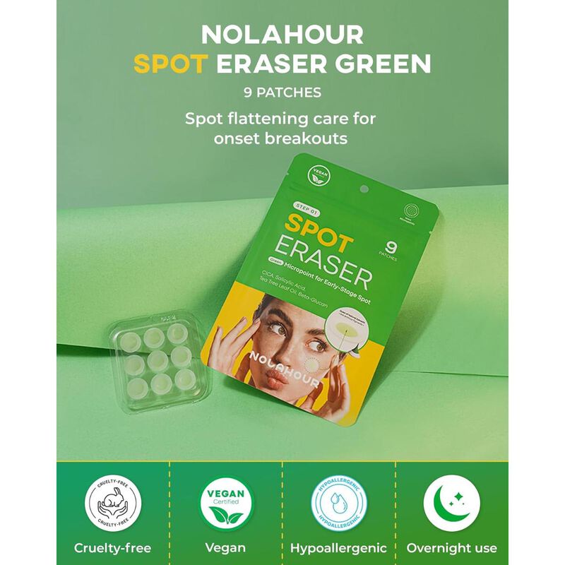 nolahour spot eraser step 1 micropoint patches for earlystage spots