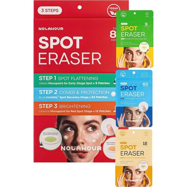 faces spot eraser 3 step acne care soothing  clearing  brightening