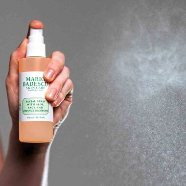 faces facial spray with aloe  sage and orange blossom