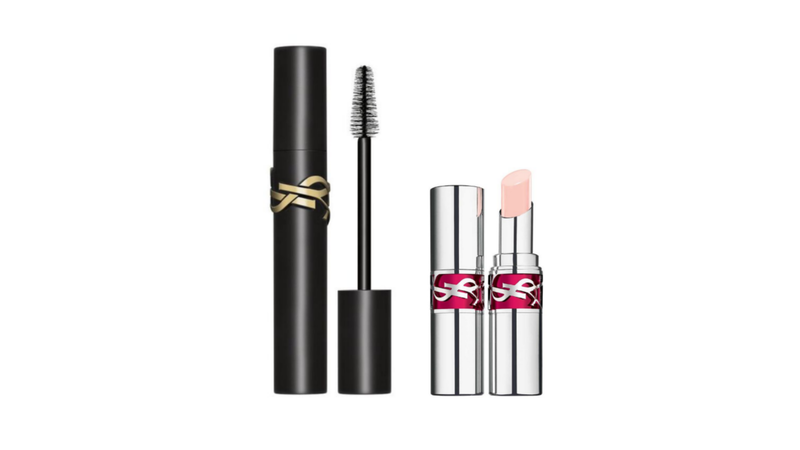 إيف سان لوران mascara lash clash 01 x loveshine candy glaze 15