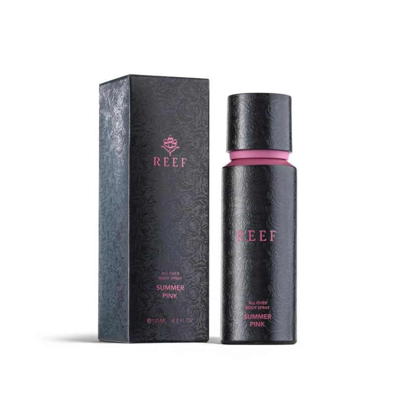 reef perfumes summer pink body spray