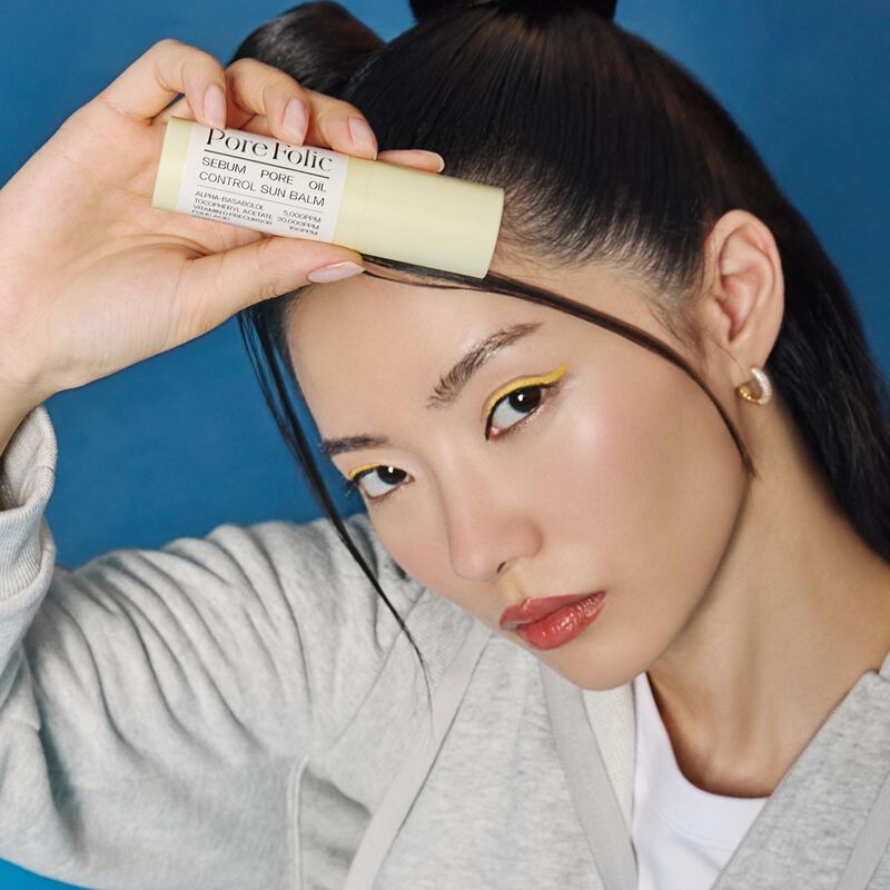 porefolic sebum pore oil control sun balm spf 50+ pa++++