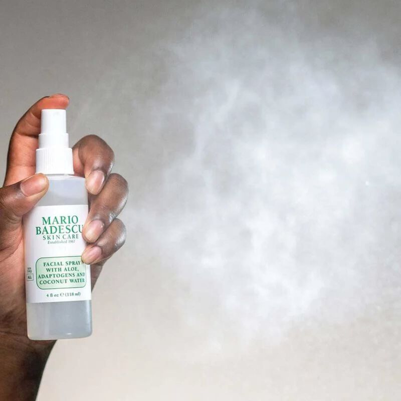 mario badescu facial spray with aloe, adaptogens and coconut