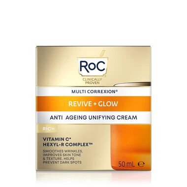 faces multi correxion revive   glow anti aging unifying cream rich 50ml