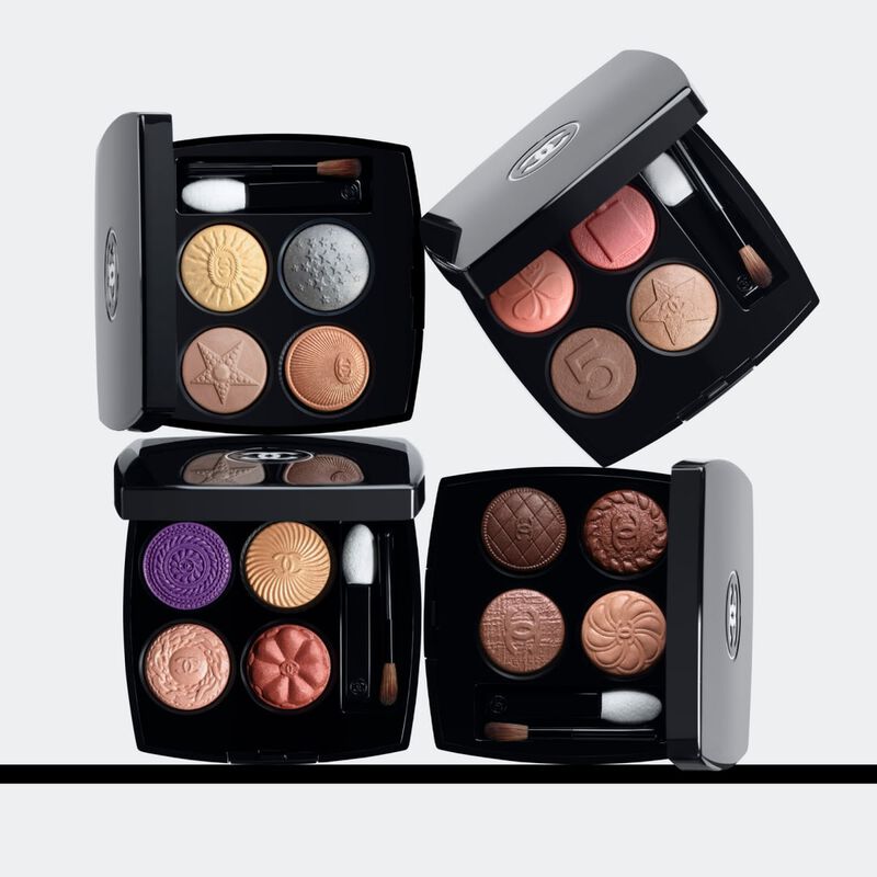 شانيل les 4 ombres boutons بودرة رباعية لتظليل الجفون متعدّدة التأثيرات