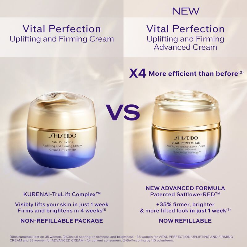 shiseido vital perfection uplifting and firming advanced cream