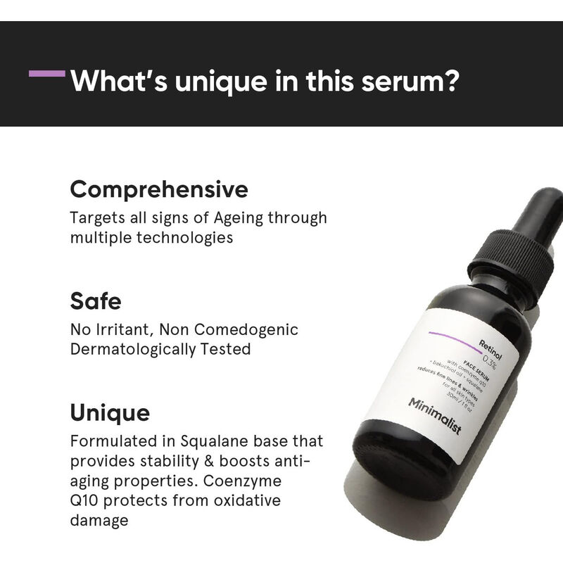 minimalist retinol 0.3%