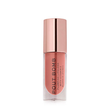 Beauty London Pout Bomb Plumping Gloss Kiss Nude faces beauty london pout bomb plumping gloss kiss nude