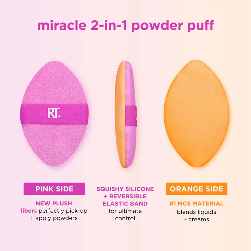 real techniques miracle 2in1 powder puff