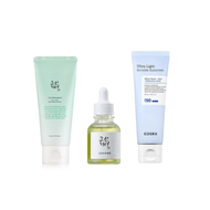 1-Click Skincare Routine faces 1 click skincare routine