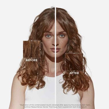 faces nutritive nectar thermique heat protectant for thick dry hair