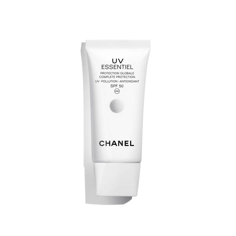 شانيل uv essentiel حماية متكاملة ضد الأشعة فوق البنفسجية والتلوّث والتأكسد spf50