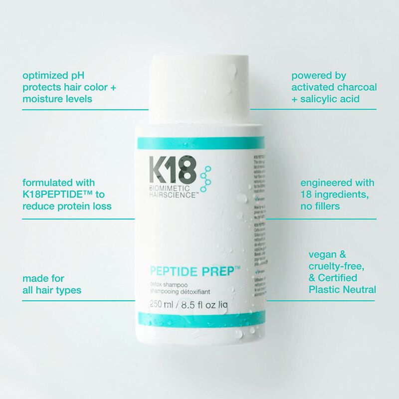 k18 peptide prepp detox shampoo