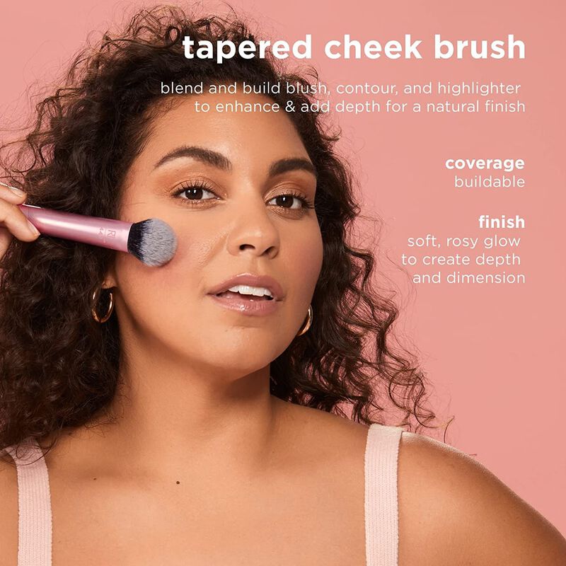 real techniques tapered cheek makeup brush