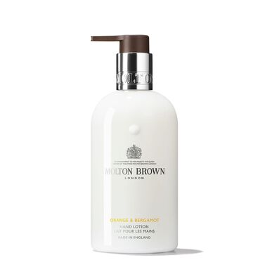 Orange Bergamot Hand Lotion faces orange bergamot hand lotion
