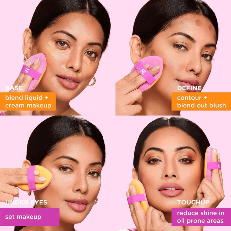 real techniques miracle 2in1 powder puff