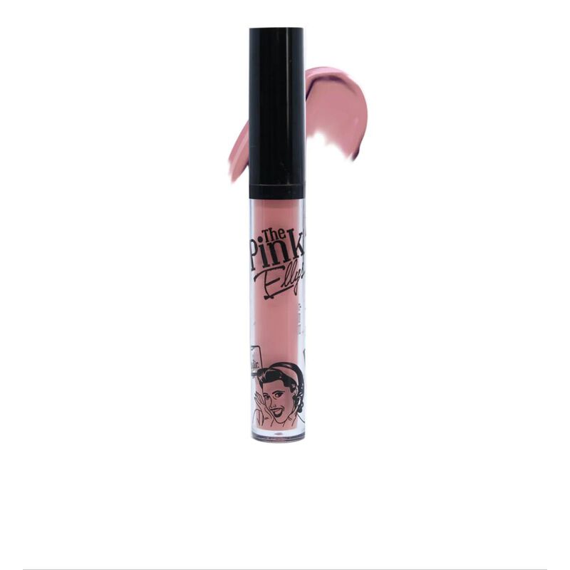 the pink ellys liquid matte lip gloss