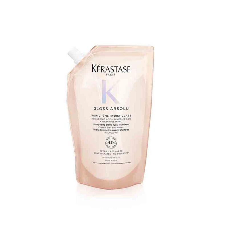 kerastase gloss absolu bain creme hydraglaze refill pouch