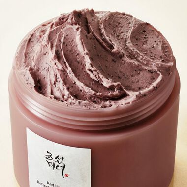 faces red bean refreshing pore