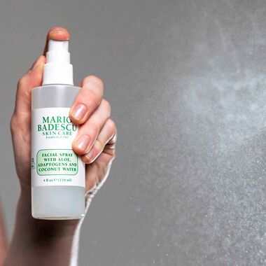 Facial Spray With Aloe, Adaptogens and Coconut faces facial spray with aloe adaptogens and coconut