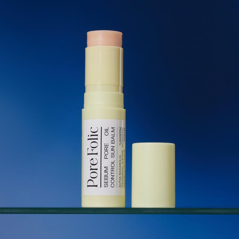 porefolic sebum pore oil control sun balm spf 50+ pa++++