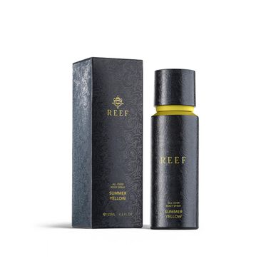 faces summer yellow body spray