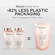 faces gloss absolu bain cr me hydra glaze refill pouch