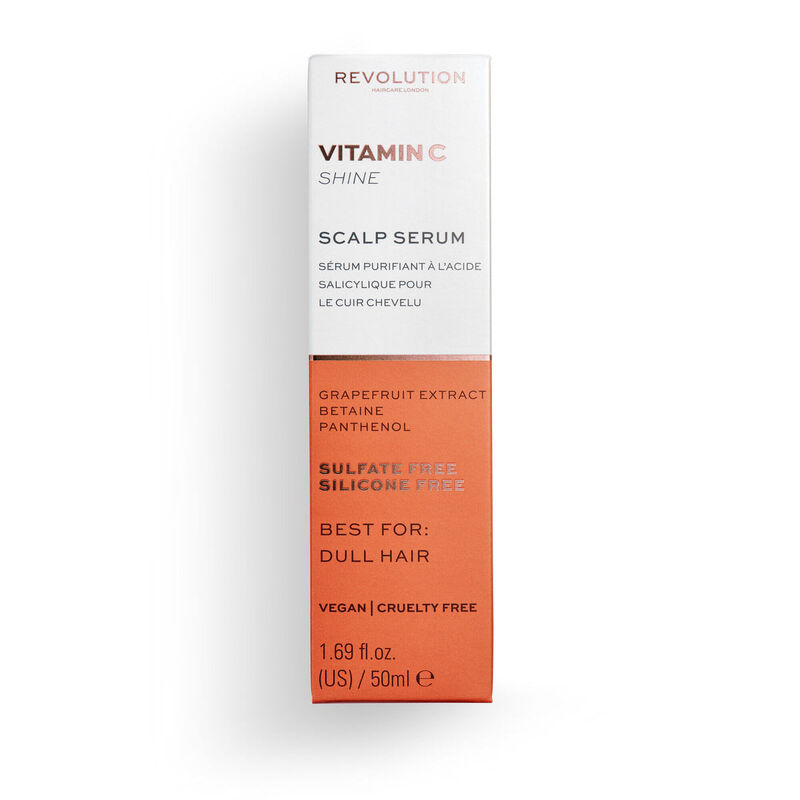 revolution vitamin c shine scalp serum for dull hair