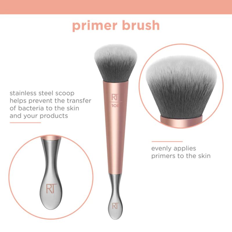 real techniques primer facial skincare brush