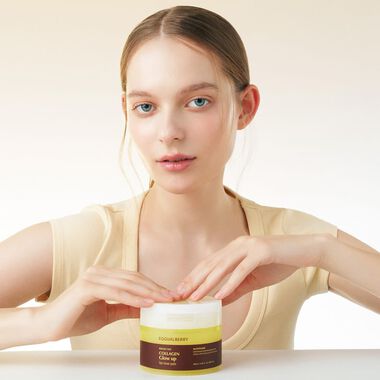 Collagen Glow Up Gel Toner Pads faces collagen glow up gel toner pads