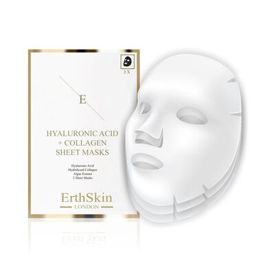 faces hyaluronic acid   collagen mask   3 sheets