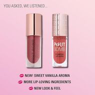faces beauty london pout bomb plumping gloss kiss nude